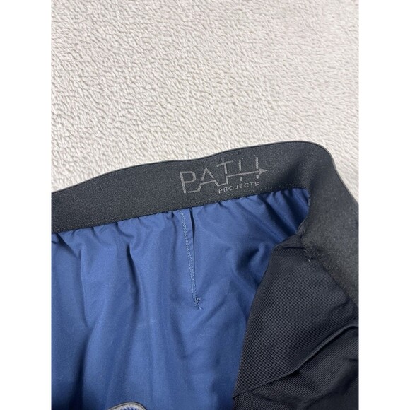 Path Projects Shorts Mens Sykes PX Size L Navy Running Hiking Workout Nylon - Picture 3 of 7